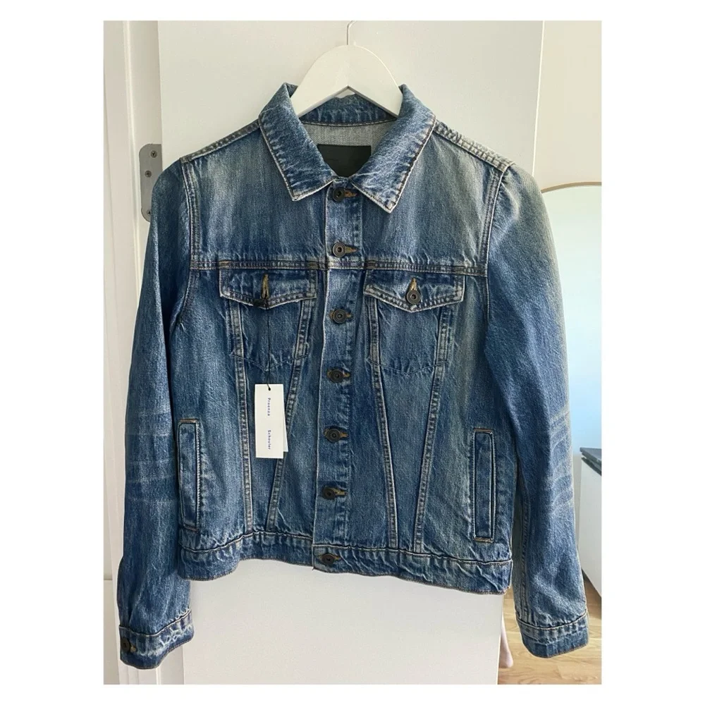 Proenza Schouler PS J denim jacket NWT size Small - Picture 1 of 10